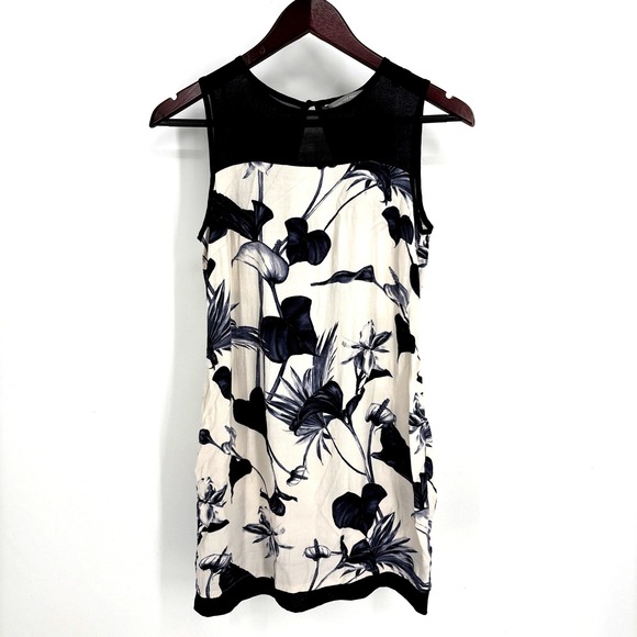 Dorothy Perkins Dresses & Skirts - Dorothy Perkins Dress Womens 4 Floral Sleeveless Viscose Old Money Timeless